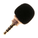 3.5mm Smartphone Phone Microphone Mic + Furry Outdoor Microphone Mic Cover