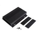 2 Pieces DIY Aluminum Vehicle-mounted Enclosure Case for Car Controller Blockers