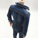 1/6 Scale Denim Clothing Female Modern Lady Clothes Set for 12" Figures Body
