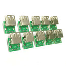 10pcs/lot 4 Pin SMT Socket Connector Micro USB Type A Female placement SMD