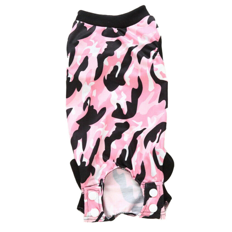 2 x Pet Recovery Suit for Abdominal Wounds or Skin Diseases, E-Collar