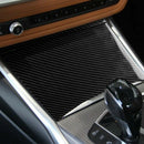 Carbon Fiber Multimedia Central Control Panel Cover Trim for BMW 3 Series G