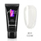 Manzilin 15Ml Crystal Extend Uv Nail Gel Extension Builder Led Polygel Nail W5N6
