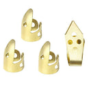 (4x Picks) Finger Picks WThumb Fingerstyle Guitar - Adjustable Size