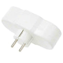 Portable Power Socket Plug 1 to 4 Ports, EU Plug Conversion, Outdoor Power R3Y7