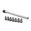 C10 Er8A 100L Collet Chuck Holder + 7Pcs Precision Er8 Spring Collet Set