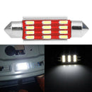 2Pcs 41mm 4014 12SMD C5W Car LED Light Canbus License Dome Interior Reading  OZ
