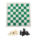 Portable Chess Set 20"x4" Chessboard with Storage Bag for Kids Adults Party