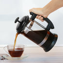 34Oz 1000ml French Coffee Press Tea Maker with Filters Durable Handle Black