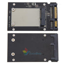 Enclosure mSATA SSD to 2.5" SATA Convertor Adapter Card SSD Case for PC Laptop A