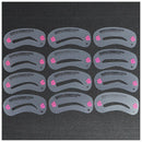 24 Styles Eyebrow Shaping Stencils Grooming Kit Makeup Shaper Template DIY  R7B6