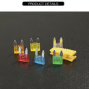 120pcs Blade Fuse Assortment Set with Box Auto Car Motorcycle SUV 2A - 30A Kit