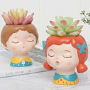 3pcs Lovely Flower Pot Planter Pot Flowers Planter Home Office Indoor Decor