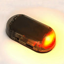Car Solar Power Simulated Dummy Alarm Warning Anti-Theft Led Flashing Secur S3R4