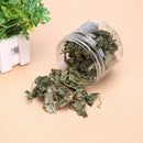 300ml Anti Calculi Natural Catnip Mint Leaves Grass Menthol Flavor Pet Cat Toys