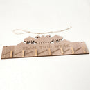 Wooden Memo Board Blackboard Chalkboard Eid Mubarak Festival Decoration
