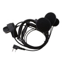 Motorcycle Bike Headset Earpiece Mic PPT For Kenwood BaoFeng PuXing