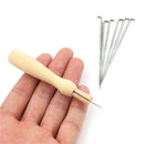 8pcs/set Needle Felting With Wooden Handle Starter Wool Felt DIY Tool Craft JBTE