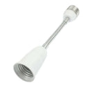 19cm Long Flexible Goose Neck E27 to E27 LED Light Bulb Extension Adapter I1G4