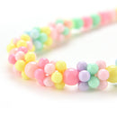 1 Set Girls Necklace Bracelet Set Fashion Charm Necklace Kids Multicolor JR