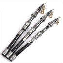 Leo Outdoor Portable Fishing Rod Carbon Fiber Telescopic Sea Fishing Rod Ca