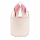 Easter Bunny Ears Basket Design Easter Bunny Bags Bunny Ears Tote Bags-pink T7G2