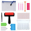 22 Pieces 5D DIY Diamond Painting Accessories Tools Kit with 28 Grids Box