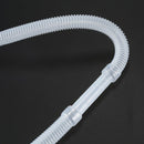 Aquarium Water Change Clean Gravel Siphon Pump Vacuum Pipe, Clear/Blue