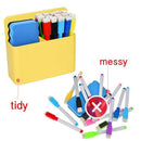 2 PACK Magnetic Marker Holder For Whiteboards,Pen Holder,Office Supplies,Po
