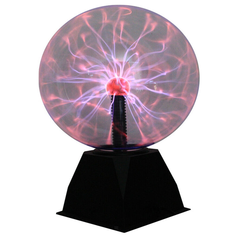 5" Glass Nebula Plasma Ball Sphere Globe Lamp Touch Motion Disco Party Light