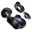 Phone Camera Lens,2 In 1 Camera Lens Kit, 0.45X Wide Angle Lens & 20X Macro