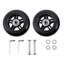2 Set Luggage Suitcase Replacement Wheels Axles and Wrench Repair set 84*24 E7D2