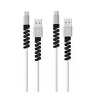 10X Fashion Spring Protector Cover Cable For Phone USB Data Sync Charging Cable1
