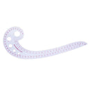 9Pcs Styling Design Drawing Comma Line Straight French Curve Multi Rulers