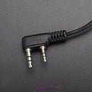 2Pin PTT Throat Mic Covert Acoustic Earpiece Headset Headphone For Baofeng UV-5R