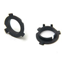 2pcs H7 LED Headlight Bulb Holders Adapters Socket for Hyundai Veloster KIA