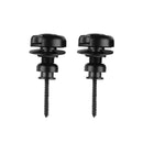 2pcs Non-Slip Guitar Strap Buckles Zinc Alloy Lock Button Buckle Guitar Part