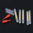 25Pcs Multi-Color Fishing Float Fluorescent Lightstick Light Rod Dark Stick