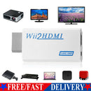 1080p Wii HDMI Adapter Wii to HDMI Converter 3.5mm Adapter Audio HD Video Output