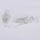 3 M EU Plug Extender Transparent Wire Christmas LED String light Garden  FT
