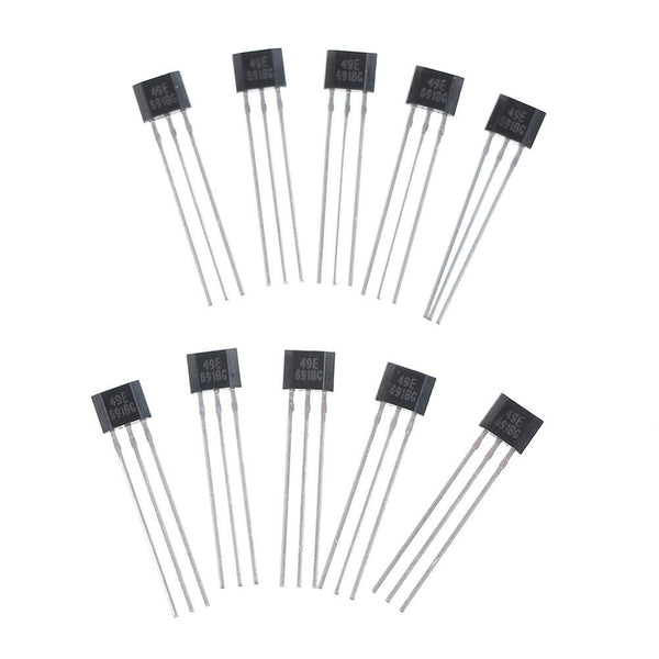 10pcs Hall element 49E OH49E SS49E linear Sensor Hall sensor WGJ Ew