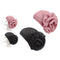 2x Women Large Muslim Flower Hijab Turban Ruffle Head Chemo Scarf