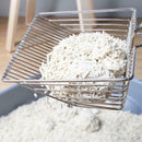 Litter Scooper Stainless Steel Saves Time & Reduces Dust Metal Craft