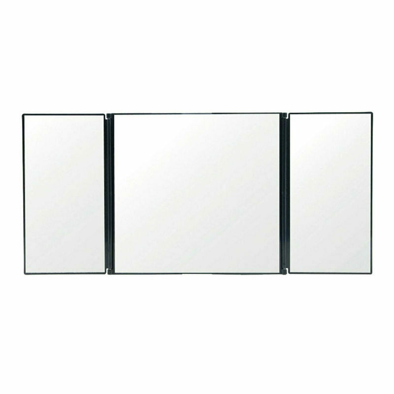 Car Vanity Mirror Folding Car Visor Mirror Adjustable Auto Makeup Mirror NS