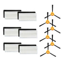Vacuum Cleaner HEPA Filter Side Brushes for Eufy Robovoc 11 Vacuum Cleaner, Set