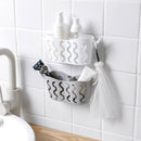 Kitchen Sink Faucet Caddy Bath Hanging Organizer Sink Draining Soap Sponge  B5B4