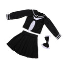 1/3  Black Lolita Dress School Uniform Outfits For Night Lolita Girls