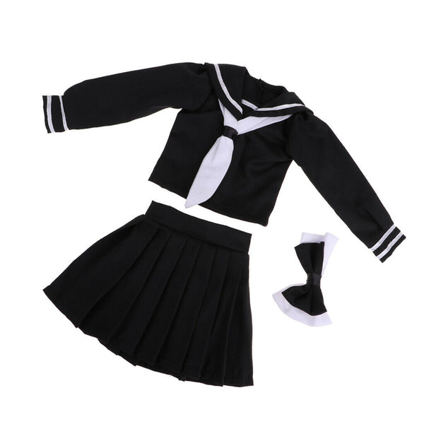 1/3  Black Lolita Dress School Uniform Outfits For Night Lolita Girls