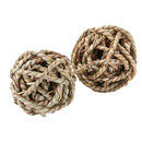 Pet Supplies Small Animal Chew Braid Grass Ball Toys for Rabbits Hamster A