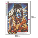5D DIY Full Drill Diamond Painting Cross Stitch Embroidery Kit (Indian06)